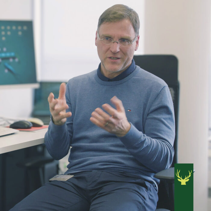 Foto Prof. Dr. Sven Klimpel Podcast Jagdtalk zum Thema Waschbär-Spulwurm, Foto: Markus Stifter